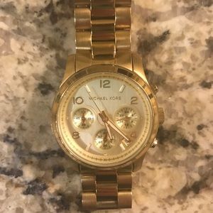 Michael Kors Gold Women’s Oversized Watch